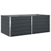 vidaXL Taimekast Antratsiit 195 x 100 x 75 cm Tsingitud teras