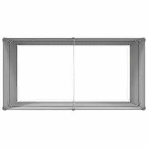 Truhlík Antracit 195 x 100 x 75 cm Pozinkovaná ocel - obrázek 7