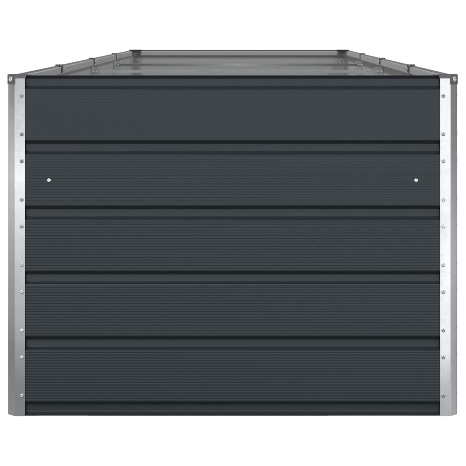 Cvetlično korito Antracit 195 x 100 x 45 cm Cinkana jeklena - slika 6