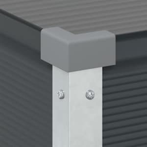 Truhlík Antracit 100 x 45 x 90 cm Pozinkovaná ocel - obrázek 7