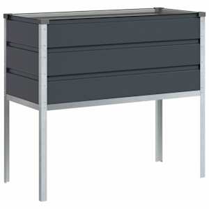 Truhlík Antracit 100 x 45 x 90 cm Pozinkovaná ocel - obrázek 2