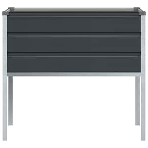 Truhlík Antracit 100 x 45 x 90 cm Pozinkovaná ocel - obrázek 4