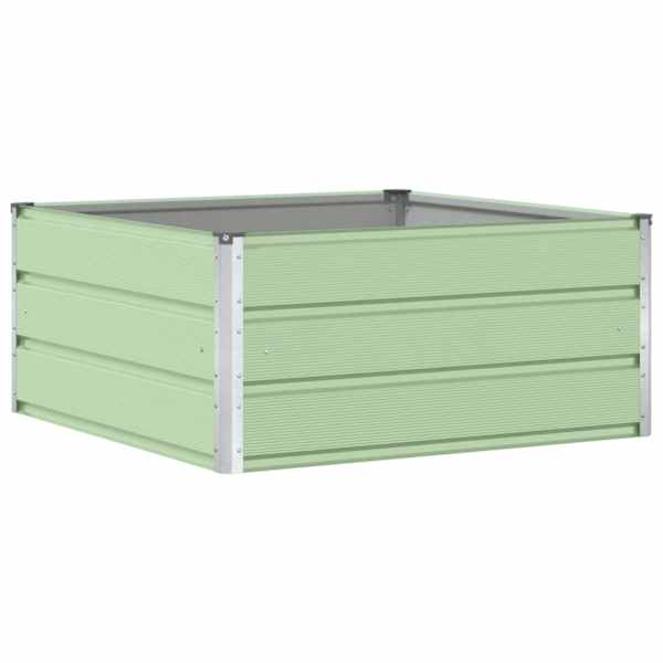 vidaXL Taimekast Pastellroheline 100 x 100 x 45 cm Teras
