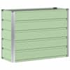 vidaXL Taimekast Roheline 100 x 40 x 75 cm Teras