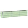 vidaXL Taimekast Roheline 240 x 40 x 45 cm Teras