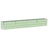 vidaXL Taimekast Roheline 320 x 40 x 45 cm Teras