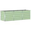 vidaXL Taimekast Roheline 240 x 80 x 75 cm Teras