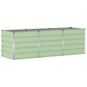 Truhlík Zelená 240 x 80 x 75 cm Ocel - obrázek 2