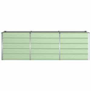 Truhlík Zelená 240 x 80 x 75 cm Ocel - obrázek 4