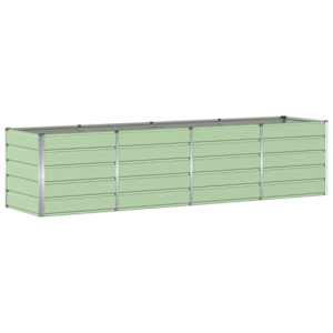 Truhlík Zelená 320 x 80 x 75 cm Ocel - obrázek 2