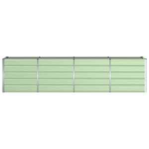 Truhlík Zelená 320 x 80 x 75 cm Ocel - obrázek 4