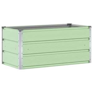 vidaXL Taimekast Pastellroheline 100 x 50 x 45 cm Tsinkteras