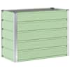 vidaXL Taimekast Pastellroheline 100 x 50 x 77 cm Tsinkteras