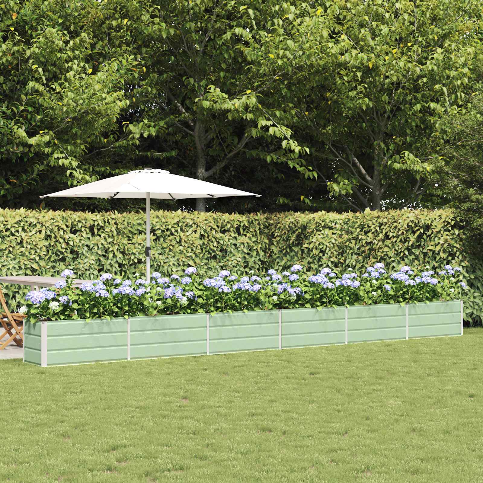 Cvetlično korito Pastelno zelena 480 x 50 x 45 cm