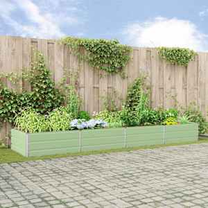 Cvetlično korito Pastelno zelena 385 x 100 x 45 cm