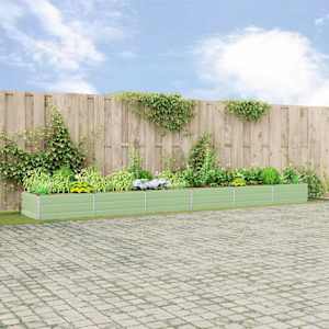 Cvetlično korito Pastelno zelena 580 x 100 x 45 cm