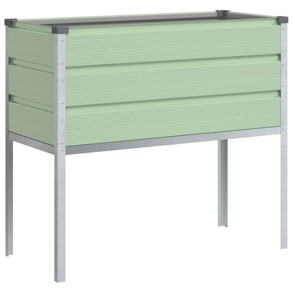 Plantekasse Pastelgrøn 100 x 45 x 90 cm Galvaniseret stål - Billede 6