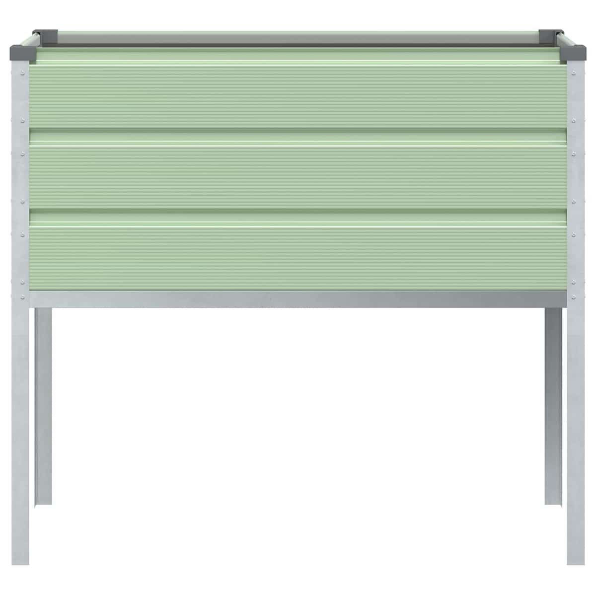 Plantekasse Pastelgrøn 100 x 45 x 90 cm Galvaniseret stål - Billede 4