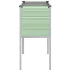 Truhlík Pastelově zelená 100 x 45 x 90 cm Pozinkovaná ocel - obrázek 5