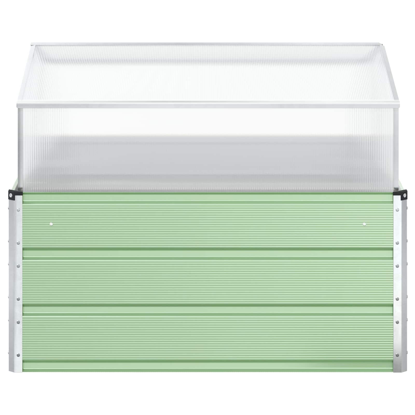 Cvetlično korito Pastelno Zeleno 100 x 100 x 77 cm - slika 4