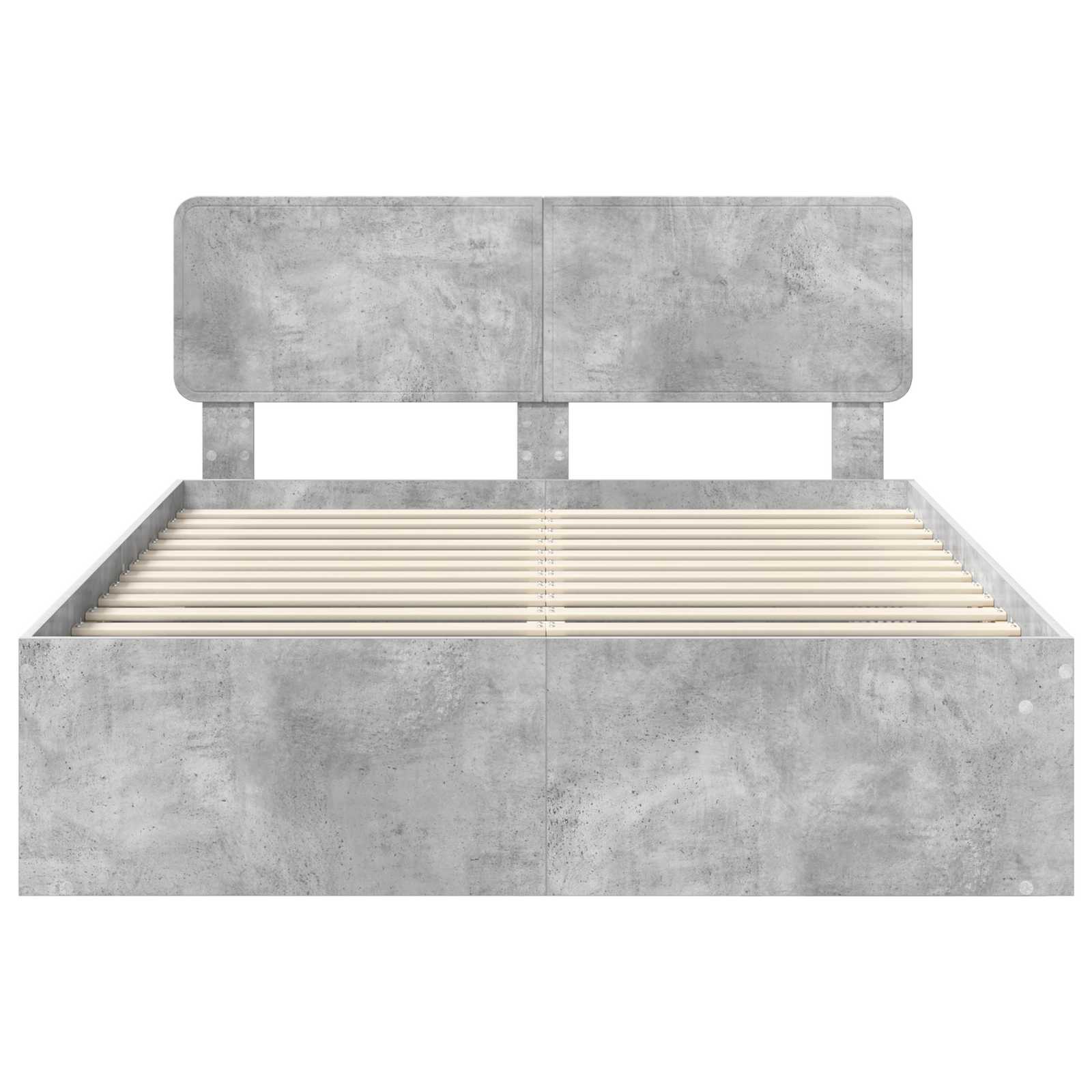 Voodi raam peaga Betoon 160 x 200 cm Tahke mänd 76 Kõik vajalik sinu aeda ja koju! Voodi raam peaga Betoon 160 x 200 cm Tahke mänd - Image 7