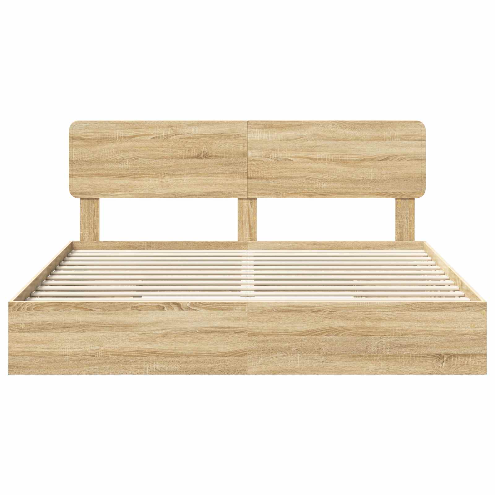 Opslag bed met lade Sonoma Eiken 180 x 200 cm Bewerkt hout | luizaXL | Dé meubelwinkel voor elk interieur Opslag bed met lade Sonoma Eiken 180 x 200 cm Bewerkt hout - Afbeelding 8