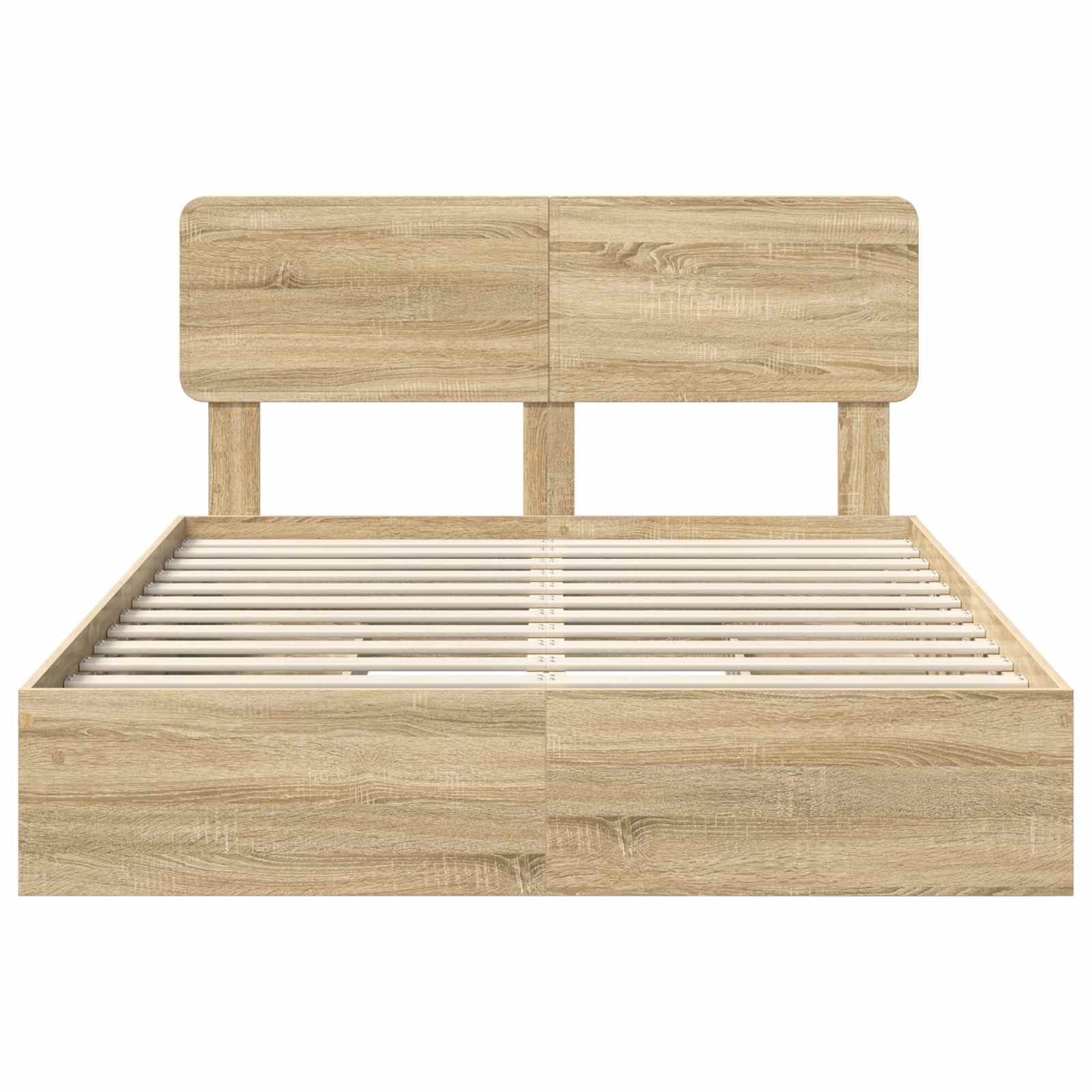 Opslag bed met lade Sonoma Eiken 160 x 200 cm Bewerkt hout | luizaXL | Dé meubelwinkel voor elk interieur Opslag bed met lade Sonoma Eiken 160 x 200 cm Bewerkt hout - Afbeelding 8