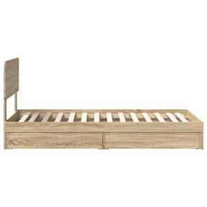 Postel s úložným prostorem s čelo Sonoma dub 100 x 200 cm - obrázek 9