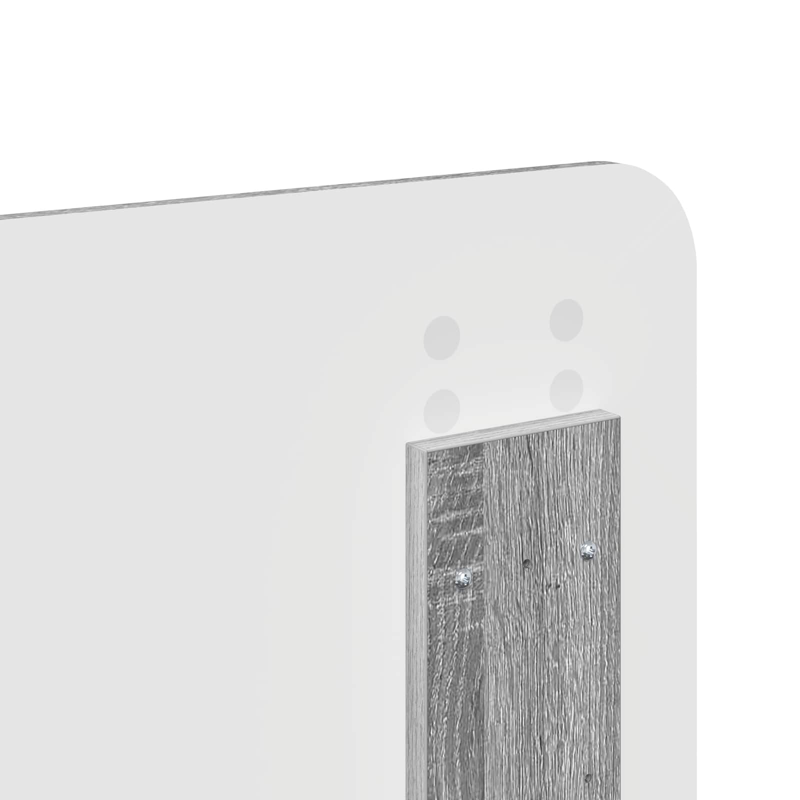 Konstrukcija postelje Siva Sonoma 135 x 190 cm Konstruiran les - slika 12