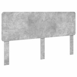 Rám postele s čelo Beton 200 x 200 cm Masivní borové dřevo - obrázek 6