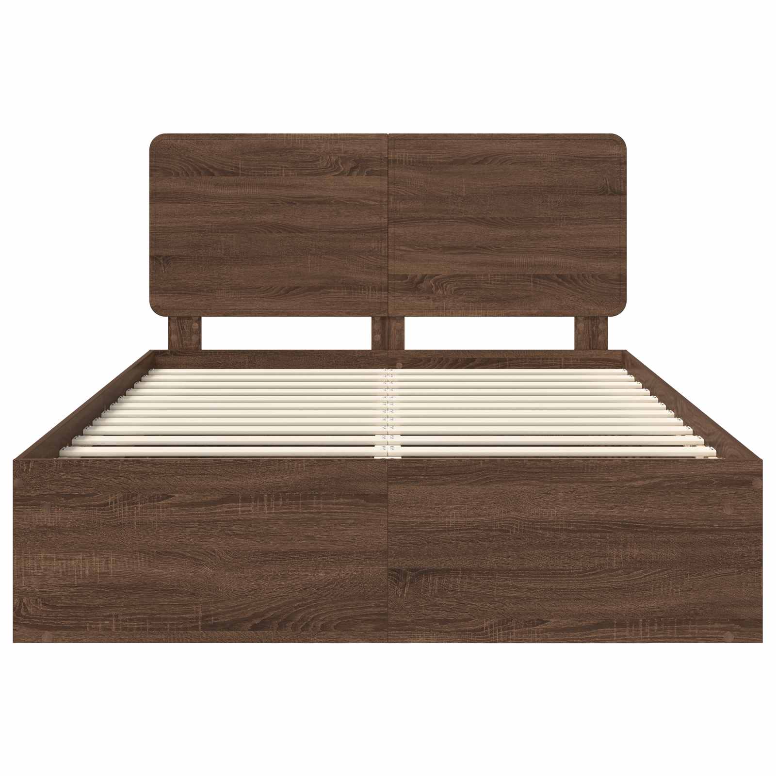 Voodi raam peaga Pruun tamme 140 x 190 cm Tahke mänd 7 Kõik vajalik sinu aeda ja koju! Voodi raam peaga Pruun tamme 140 x 190 cm Tahke mänd - Image 7