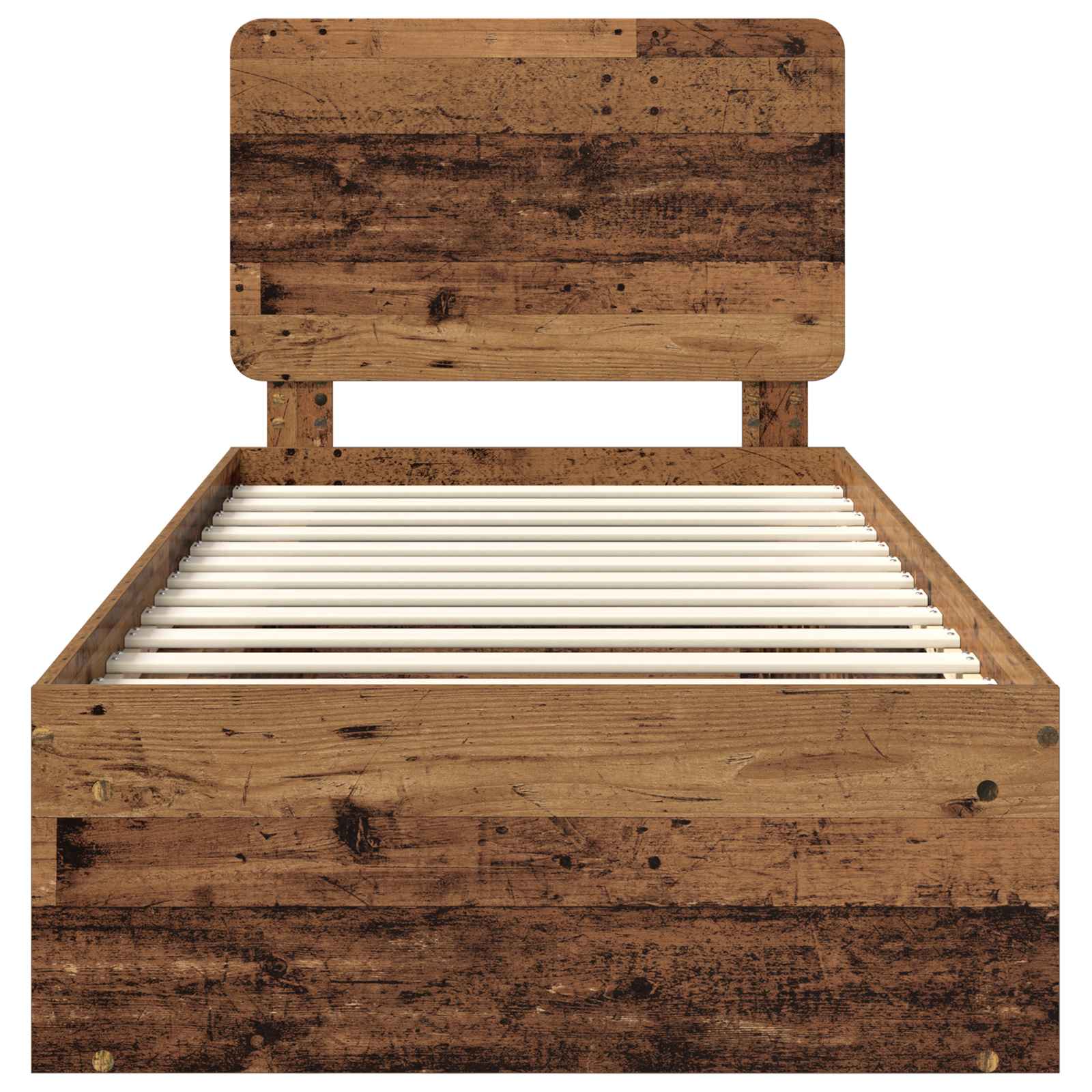 Voodi raam peaga Vana puit 90 x 190 cm Tahke mänd 53 Kõik vajalik sinu aeda ja koju! Voodi raam peaga Vana puit 90 x 190 cm Tahke mänd - Image 7