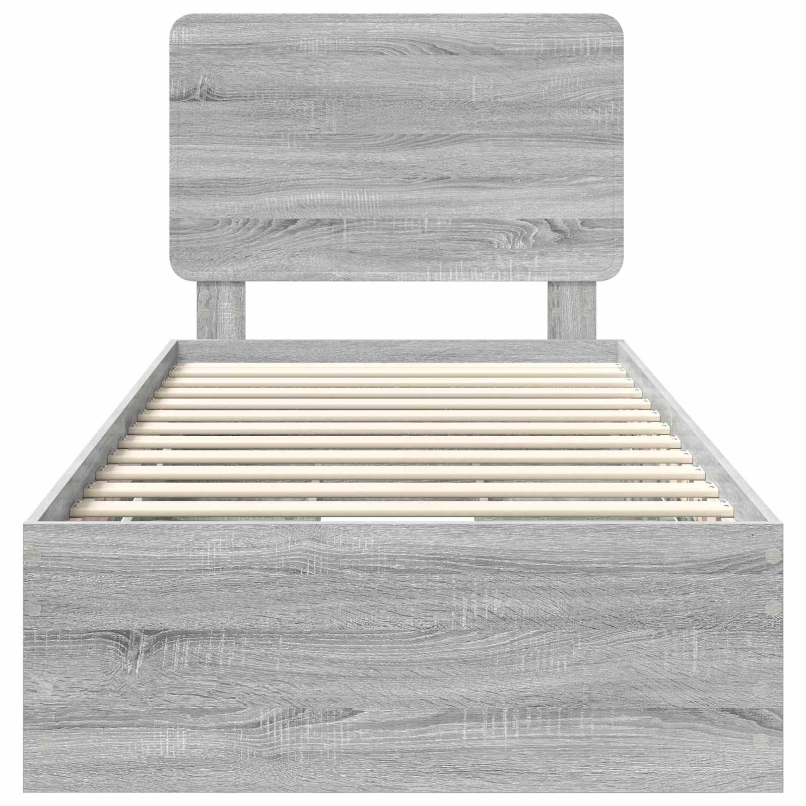 Voodi raam sahtliga peaga Hall Sonoma 100 x 200 cm Inseneripuit 77 Kõik vajalik sinu aeda ja koju! Voodi raam sahtliga peaga Hall Sonoma 100 x 200 cm Inseneripuit - Image 8