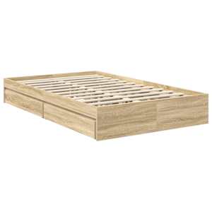 Postel s úložným prostorem s čelo Sonoma dub 120 x 190 cm - obrázek 6