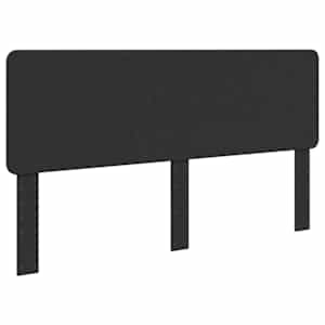 Rám postele s čelo Černá 200 x 200 cm kompozitní dřevo - obrázek 7