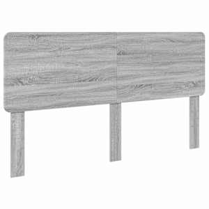 Rám postele s čelo Šedá Sonoma 200 x 200 cm kompozitní dřevo - obrázek 7