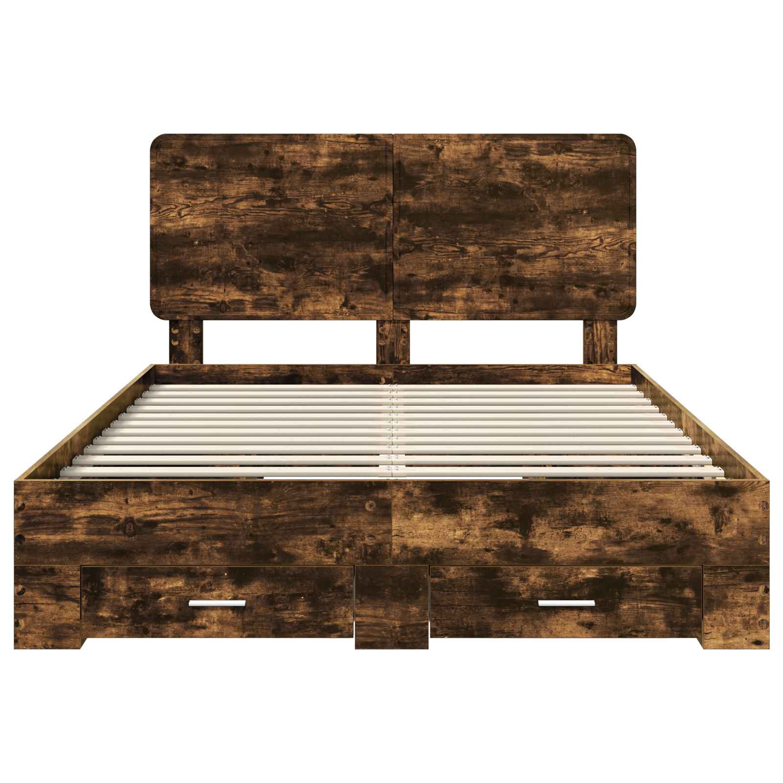 Konstrukcija postelje z vzglavjem Dimljeni oreh 140 x 200 cm - slika 8