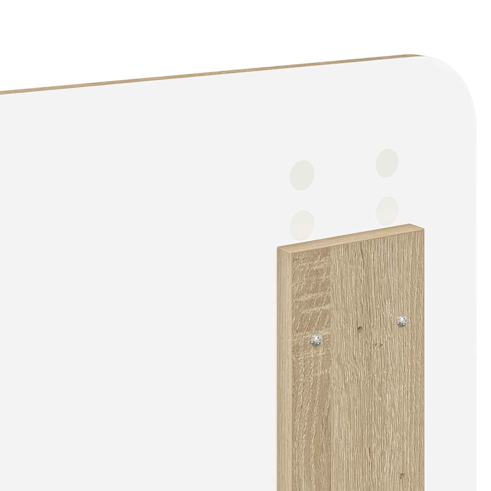 Konstrukcija postelje Sonoma hrast 140 x 190 cm Konstruiran les - slika 12