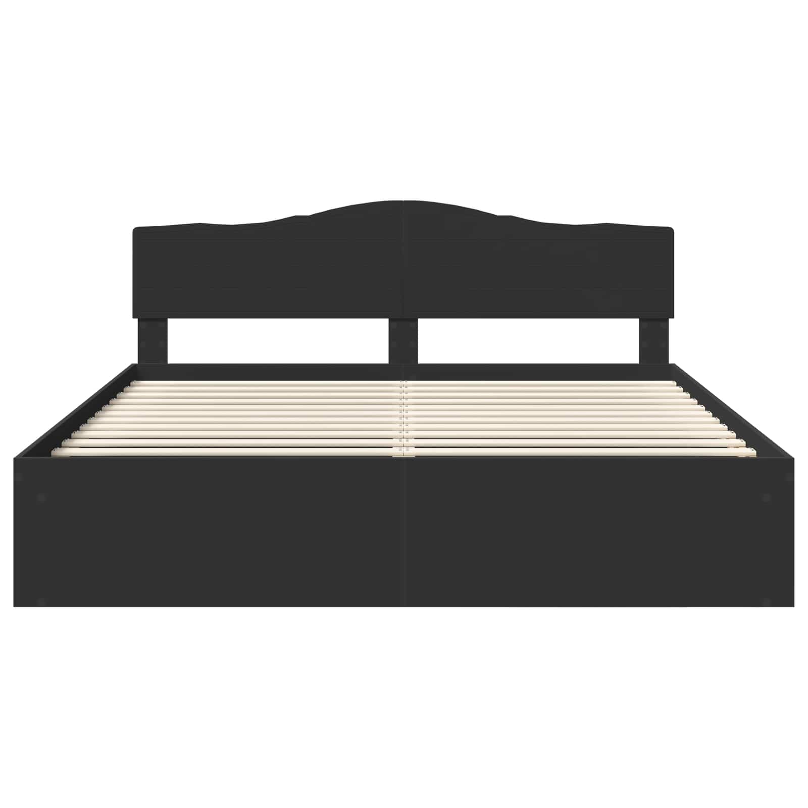 Voodi raam peaga Must 200 x 200 cm Tahke mänd 7 Kõik vajalik sinu aeda ja koju! Voodi raam peaga Must 200 x 200 cm Tahke mänd - Image 7