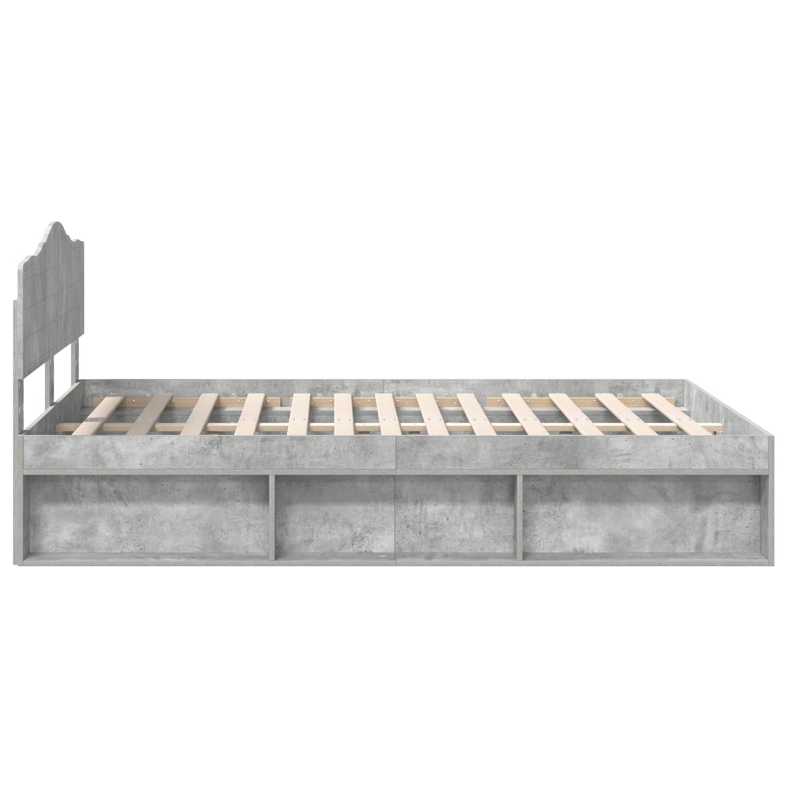 Voodi raam peaga Betoon 160 x 200 cm Tahke mänd 8 Kõik vajalik sinu aeda ja koju! Voodi raam peaga Betoon 160 x 200 cm Tahke mänd - Image 8