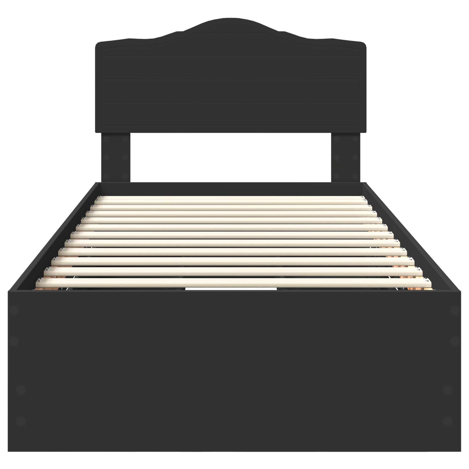 Voodi raam sahtliga peaga Must 90 x 190 cm Inseneripuit 31 Kõik vajalik sinu aeda ja koju! Voodi raam sahtliga peaga Must 90 x 190 cm Inseneripuit - Image 8