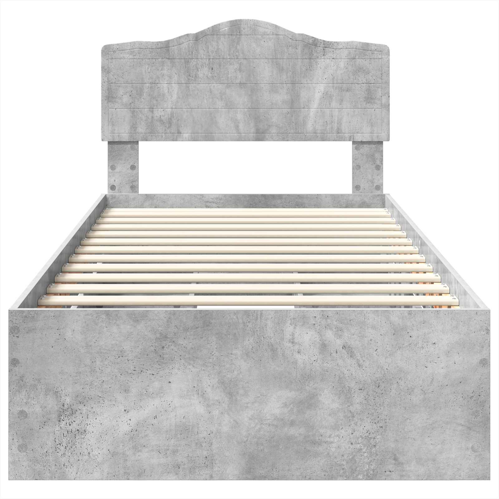 Voodi raam sahtliga peaga Betoonhall 75 x 190 cm Inseneripuit 31 Kõik vajalik sinu aeda ja koju! Voodi raam sahtliga peaga Betoonhall 75 x 190 cm Inseneripuit - Image 8