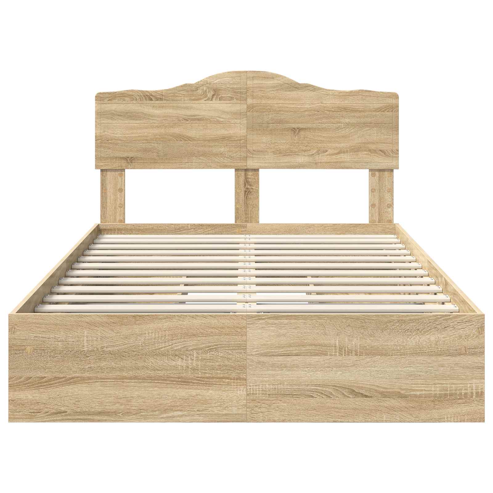 Opslag bed met lade Sonoma Eiken 135 x 190 cm Bewerkt hout | luizaXL | Dé meubelwinkel voor elk interieur Opslag bed met lade Sonoma Eiken 135 x 190 cm Bewerkt hout - Afbeelding 8