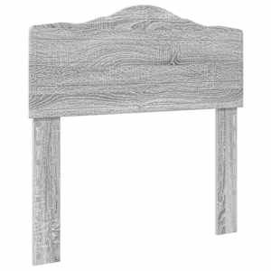 Postel s úložným prostorem s čelo Šedá Sonoma 100 x 200 cm - obrázek 7
