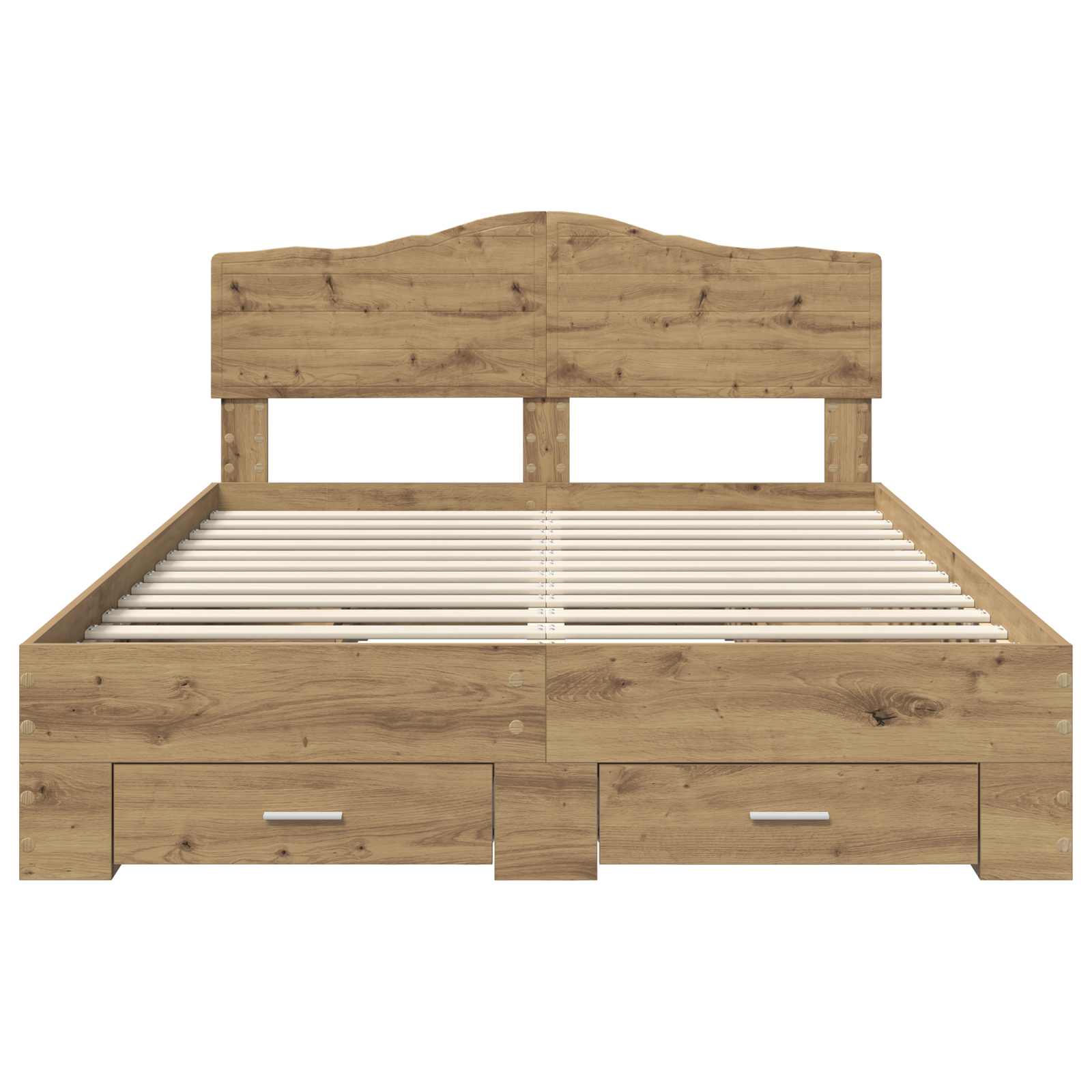 Voodi raam peaga sahtliga Käsitööpuu 140 x 190 cm Tehispuit 54 Kõik vajalik sinu aeda ja koju! Voodi raam peaga sahtliga Käsitööpuu 140 x 190 cm Tehispuit - Image 8