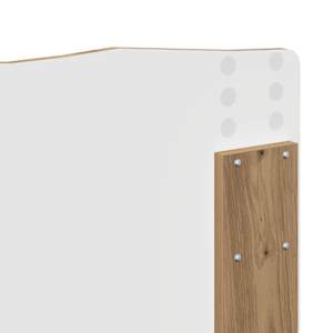 Rám postele s čelo Artisanový dub 135 x 190 cm kompozitní dřevo - obrázek 12