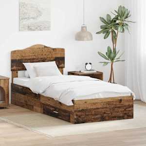 Konstrukcija postelje Star les 90 x 190 cm Konstruiran les