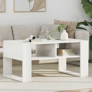 Konferenční stolek Bílá 92 x 53 x 45 cm kompozitní dřevo - obrázek 1