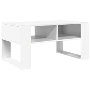Konferenční stolek Bílá 92 x 53 x 45 cm kompozitní dřevo - obrázek 7