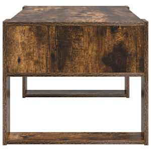 Konferenční stolek Kouřový dub 92 x 53 x 45 cm kompozitní dřevo - obrázek 6
